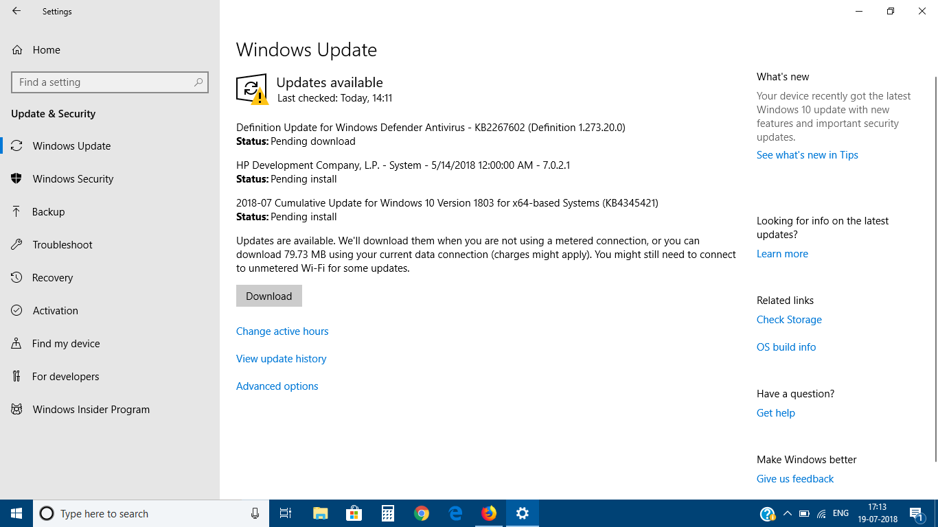 Unable To Download Windows Updates